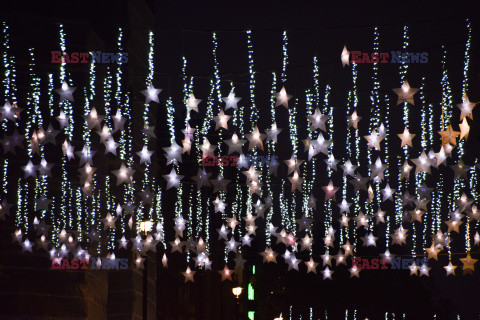 Świąteczna iluminacja na Oxford Street