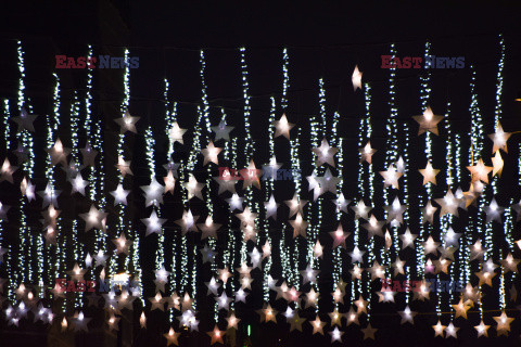 Świąteczna iluminacja na Oxford Street