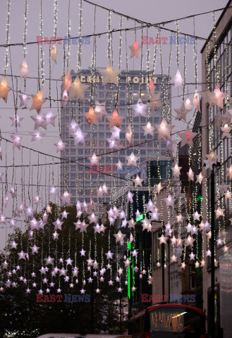 Świąteczna iluminacja na Oxford Street