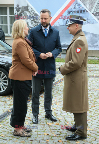 Wizyta minister obrony narodowej Czech w Warszawie