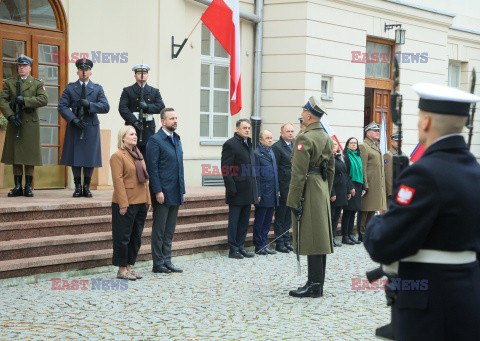 Wizyta minister obrony narodowej Czech w Warszawie