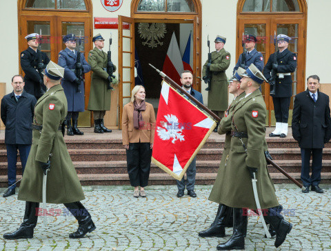 Wizyta minister obrony narodowej Czech w Warszawie