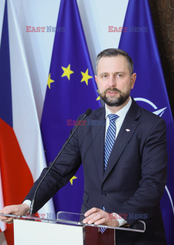 Wizyta minister obrony narodowej Czech w Warszawie