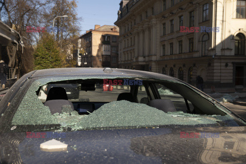 Kolejne rosyjskie drony spadają na Kijów