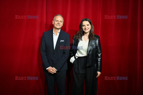 Juliette Binoche otwiera świateczną wystawę w Printemps Haussmann