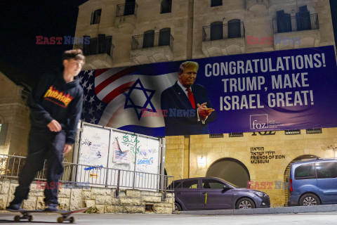 Izrael gratuluje Donaldowi Trumpowi