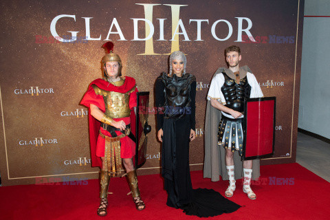 Paryska premiera filmu "Gladiator II"