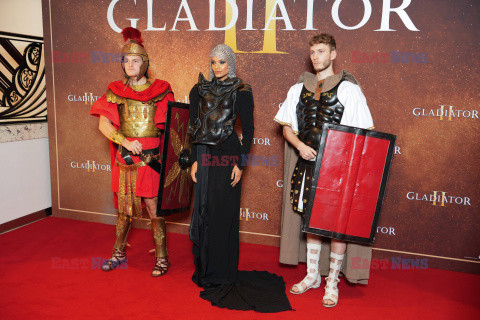 Paryska premiera filmu "Gladiator II"