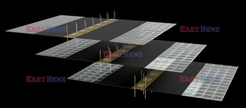 Projekt kosmicznych paneli solarnych