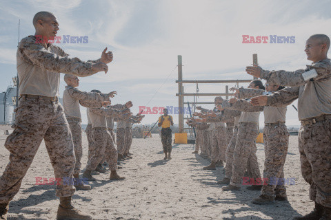 Trening amerykańskich marines