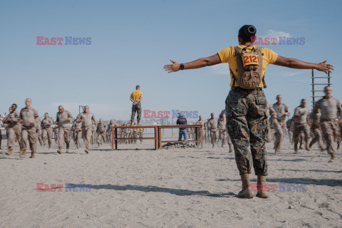 Trening amerykańskich marines