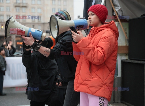 Demonstracja antyfaszystowska w Warszawie