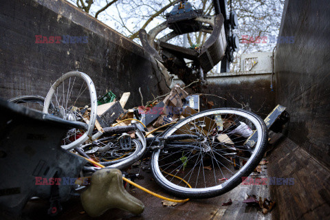 Zamieszki na ulicach Amsterdamu