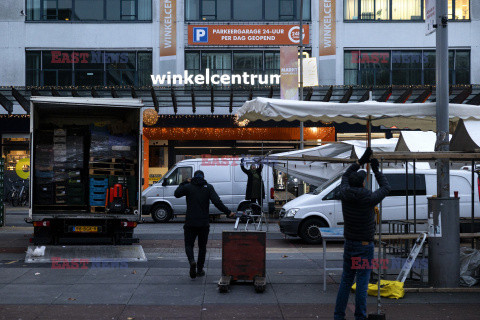 Zamieszki na ulicach Amsterdamu