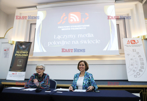 Konferencja prasowa Światowego Stowarzyszenia Mediów Polonijnych