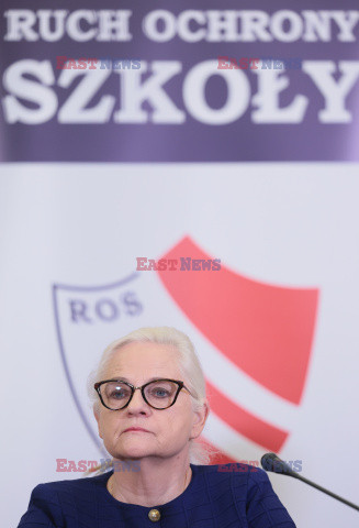 Konferencja prasowa Koalicji na Rzecz Ocalenia Polskiej Szkoły