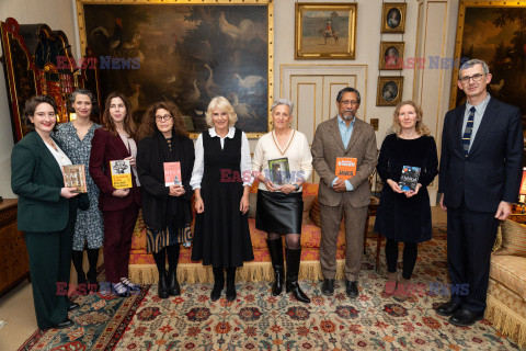 Królowa Camilla na spotkaniu w Booker Prize Foundation