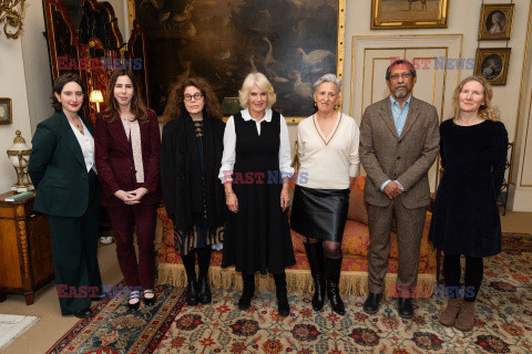 Królowa Camilla na spotkaniu w Booker Prize Foundation