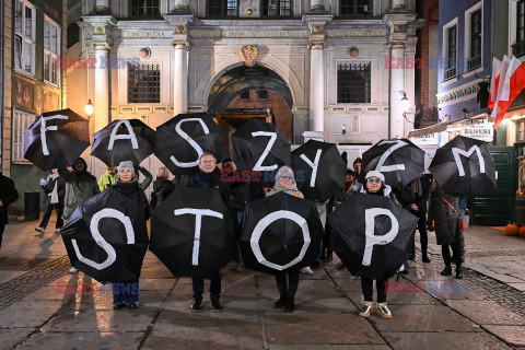 Gdańsk. Obchody 86 rocznicy Nocy Kryształowej