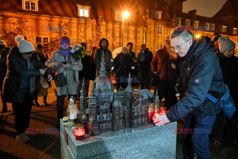 Gdańsk. Obchody 86 rocznicy Nocy Kryształowej