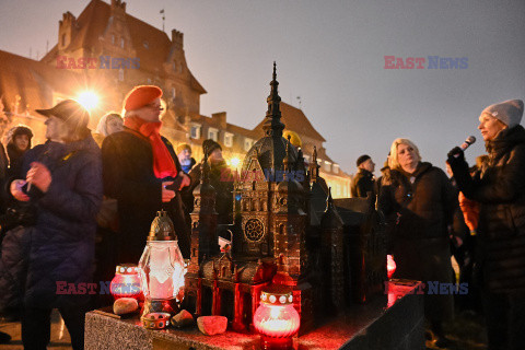 Gdańsk. Obchody 86 rocznicy Nocy Kryształowej