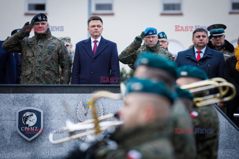 Przekazanie Flagi Centrum Przygotowań do Misji Zagranicznych w Kielcach