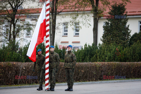 Przekazanie Flagi Centrum Przygotowań do Misji Zagranicznych w Kielcach