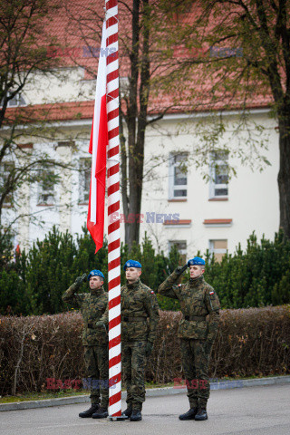 Przekazanie Flagi Centrum Przygotowań do Misji Zagranicznych w Kielcach