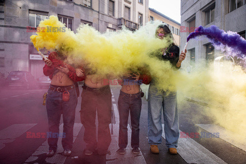 Antyrządowe demonstracje studentów we Włoszech