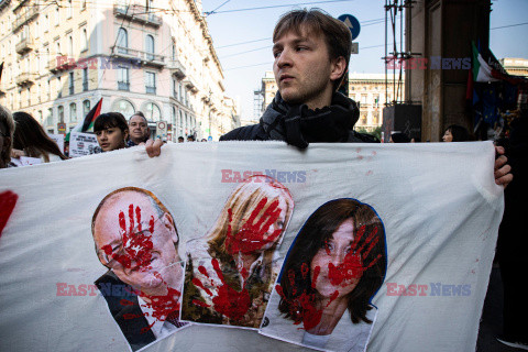 Antyrządowe demonstracje studentów we Włoszech