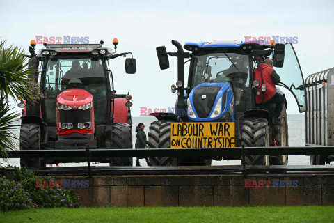 Protest brytyjskich rolników