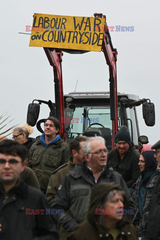 Protest brytyjskich rolników