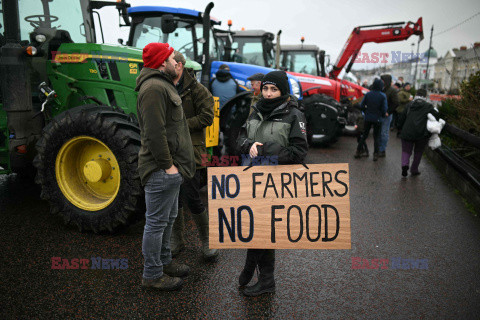 Protest brytyjskich rolników