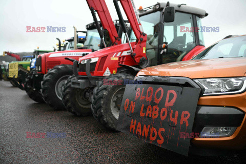 Protest brytyjskich rolników