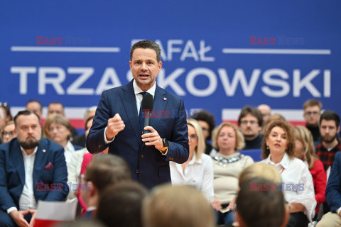 Rafał Trzaskowski na spotkaniu z mieszkańcami Krakowa