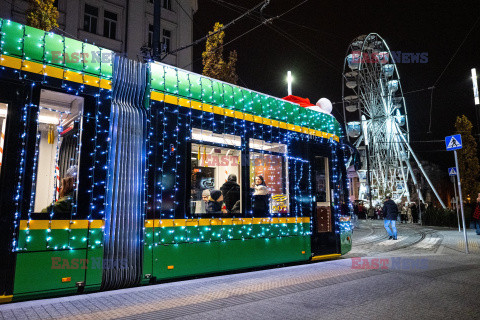 Na poznańskie tory ruszyła świąteczna bimba