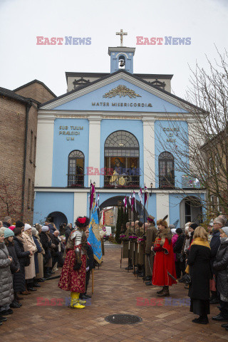 Poświęcenie kaplicy Matki Bożej Ostrobramskiej w Łapach