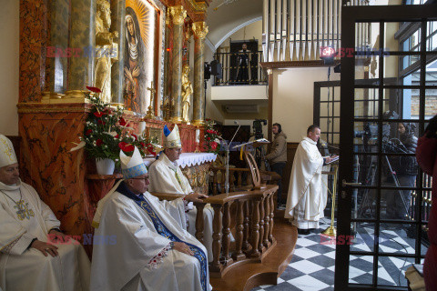 Poświęcenie kaplicy Matki Bożej Ostrobramskiej w Łapach