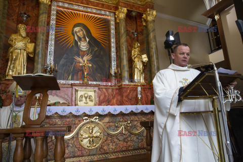 Poświęcenie kaplicy Matki Bożej Ostrobramskiej w Łapach