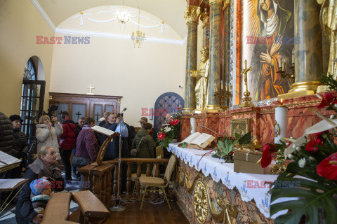 Poświęcenie kaplicy Matki Bożej Ostrobramskiej w Łapach