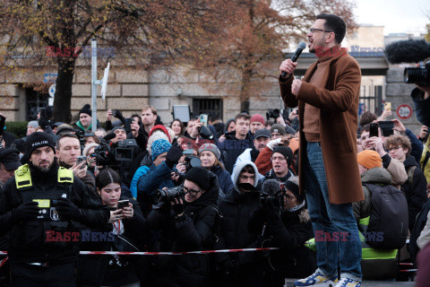 Manifestacja antyrosyjska w Berlinie