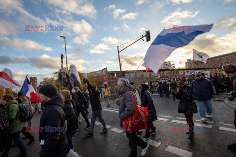 Manifestacja antyrosyjska w Berlinie