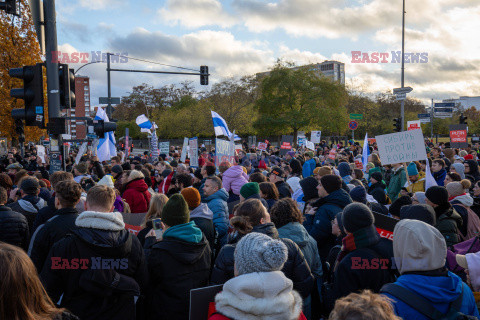 Manifestacja antyrosyjska w Berlinie