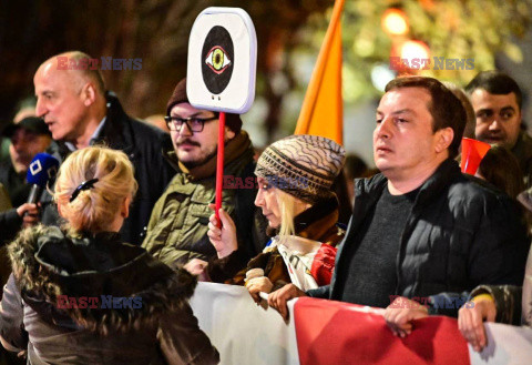 Protesty w Gruzji po wyborach do parlamentu