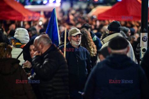 Protesty w Gruzji po wyborach do parlamentu