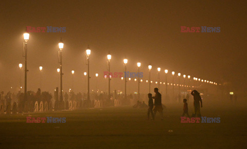 Trujący smog w Indiach