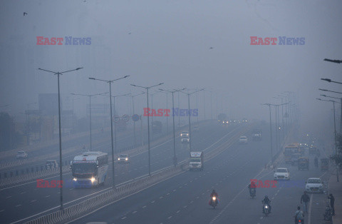 Trujący smog w Indiach