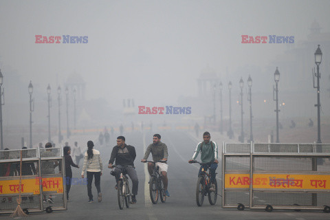 Trujący smog w Indiach