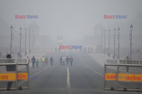 Trujący smog w Indiach