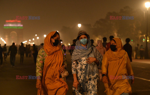 Trujący smog w Indiach